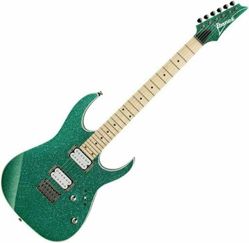Electric guitar Ibanez RG421MSP-TSP Turquoise Sparkle - 1