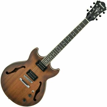 Halbresonanz-Gitarre Ibanez AM53-TF Tobacco - 1