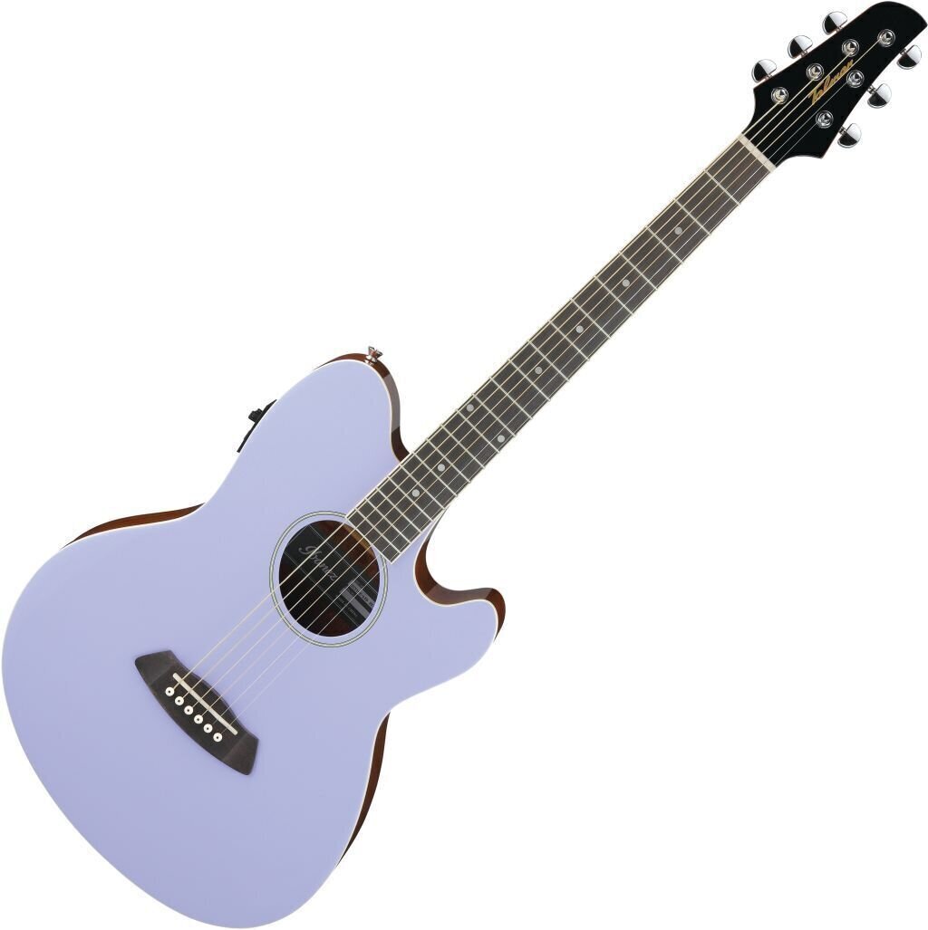 Guitare acoustique-électrique Ibanez TCY10E-LVH Lavender Guitare acoustique-électrique