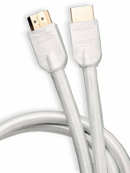 Hi-Fi-Videokabel SUPRA Cables HDMI 4K Ultra 3 m Weiß Hi-Fi-Videokabel - 1