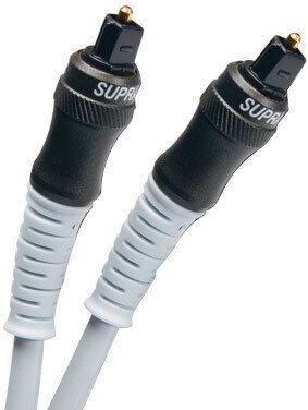 Hi-Fi Optikai kábel SUPRA Cables ZAC 10 m Fehér Hi-Fi Optikai kábel