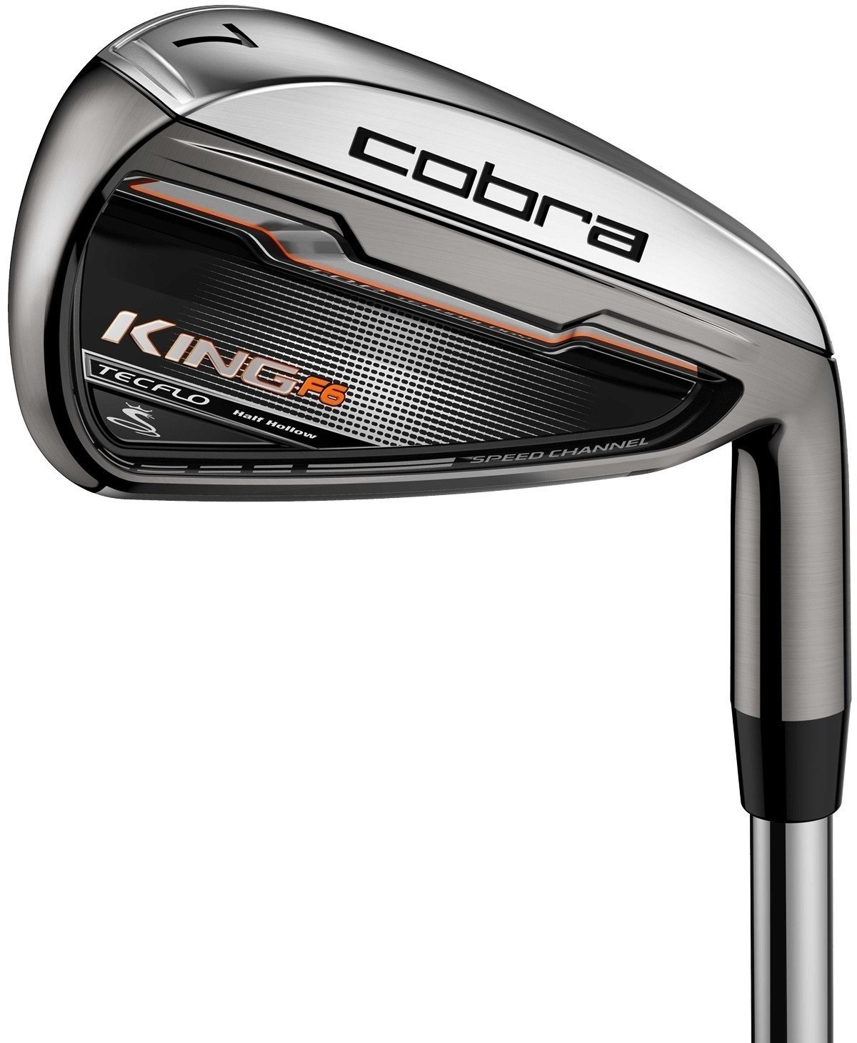 Стик за голф - Метални Cobra Golf King F6 Iron Right Hand Mens Sets Regular 4-PW