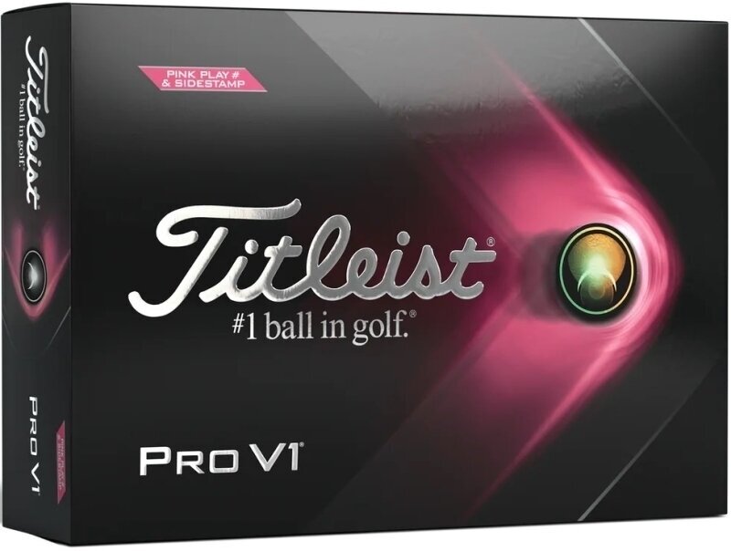 Piłka golfowa Titleist Pro V1 2021 Golf Balls Pink