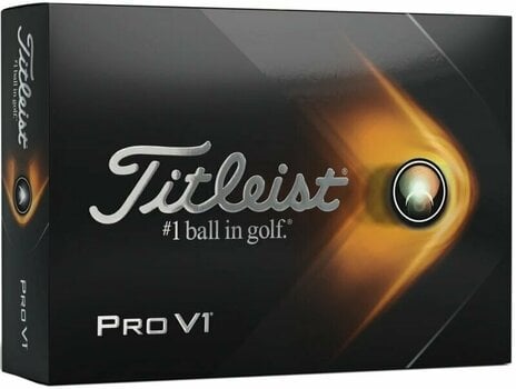 Golf Balls Titleist Pro V1 2021 Golf Balls White - 1