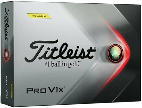 Golf Balls Titleist Pro V1x 2021 Golf Balls Yellow - 1