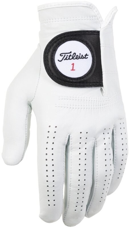 Gloves Titleist Players Mens Golf Glove Left Hand for Right Handed Golfer Cadet White M