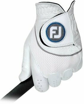 Gloves Footjoy HyperFlex Mens Golf Glove Left Hand for Right Handed Golfer White L - 1