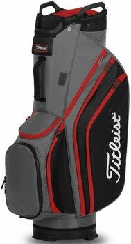 Чантa за голф Titleist Cart 14 Lightweight Charcoal/Black/Red Чантa за голф - 1