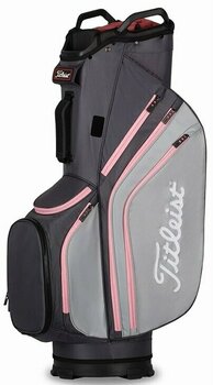 Golf Bag Titleist Cart 14 Lightweight Graphite/Grey/Edgartow Golf Bag - 1