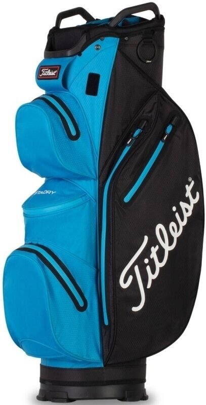 Golf Bag Titleist Cart 14 StaDry Black/Dorado Golf Bag