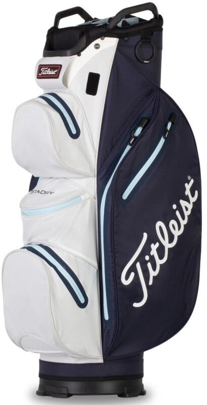 Golf Bag Titleist Cart 14 StaDry Navy/White/Sky Golf Bag