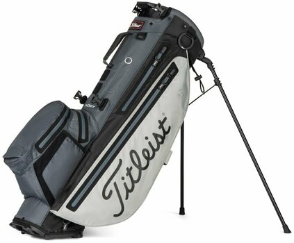 Stand Bag Titleist Players 4+ StaDry Grey/Charcoal/Black Stand Bag - 1