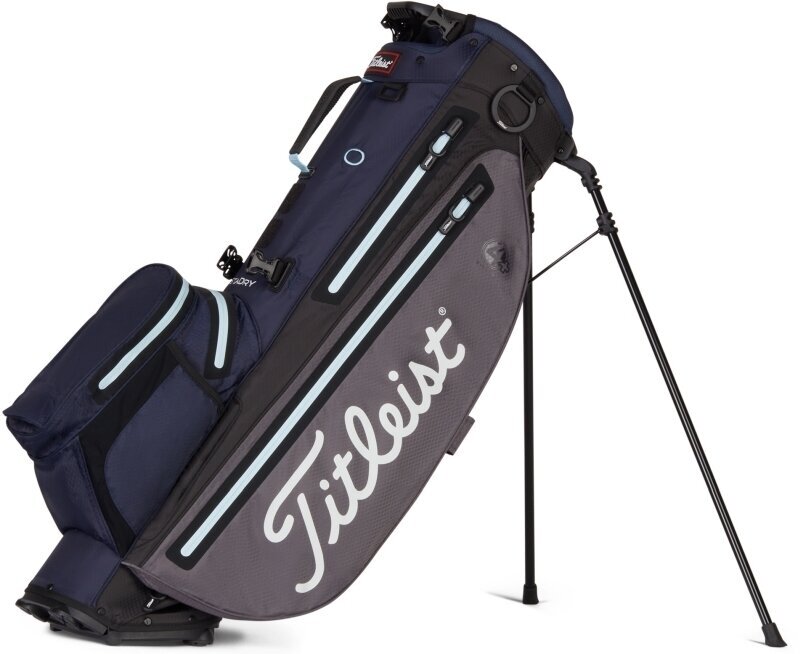 Golfbag Titleist Players 4+ StaDry Graphite/Navy/Sky Golfbag
