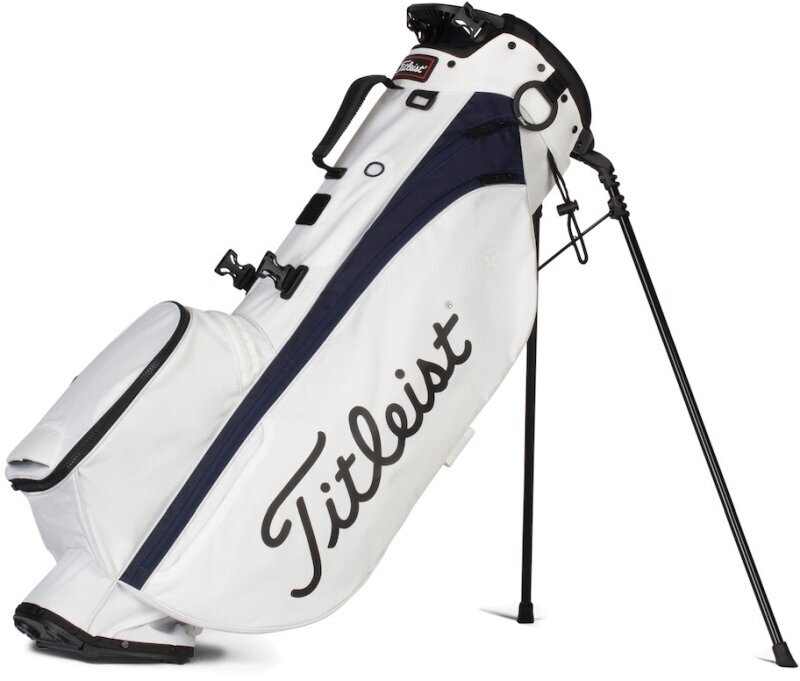 Golftaske Titleist Players 4 White/Navy Golftaske