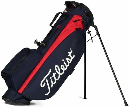 Golfbag Titleist Players 4 Navy/Red Golfbag - 1