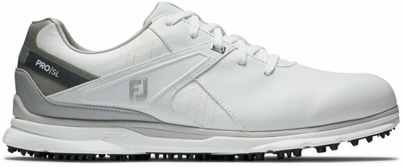 Férfi golfcipők Footjoy Pro SL White/Grey 42 - 1