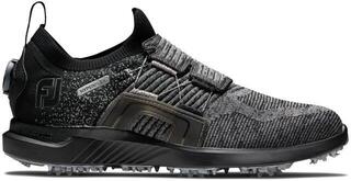 Footjoy Hyperflex BOA Mens Golf Shoes Black/Charcoal/Silver US 10 (B-Stock) #936019 (Unboxed) #936019