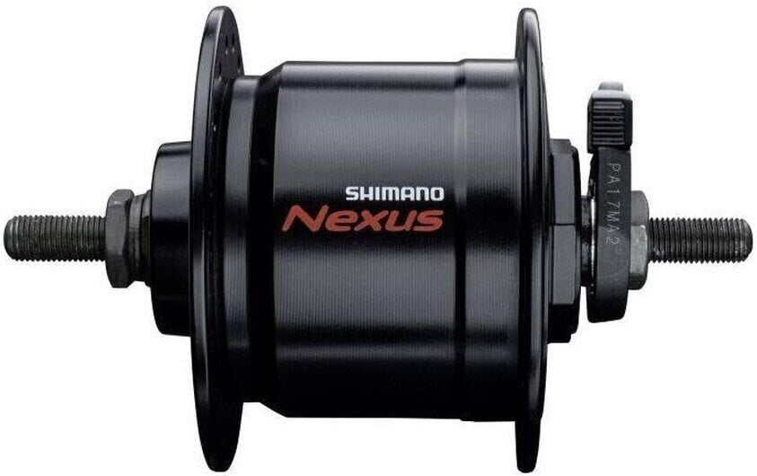 Shimano Nexus DH-C3000-3N-NT Hub Dynamo 3W for V-Brake 36H + SM-DH10 Black