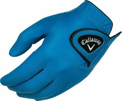 Gloves Callaway Opti Color Mens Golf Glove 2017 LH Blue L - 1