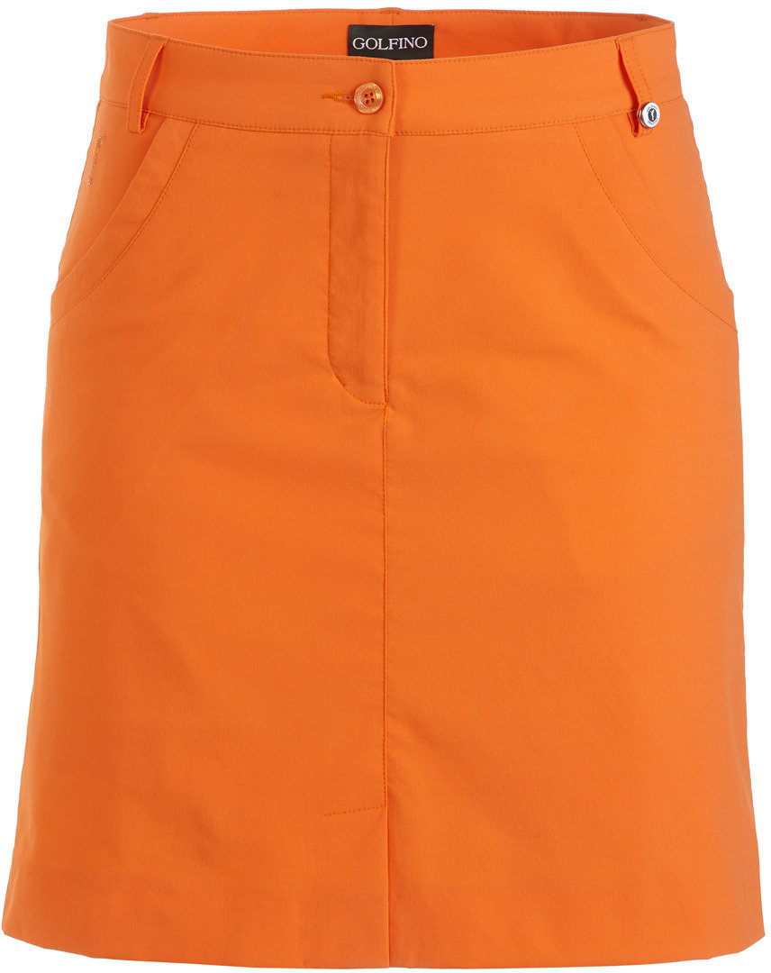 Spódnice i sukienki Golfino Techno Stretch Pomarańczowy 36