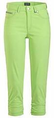 Golfino Ruffled Techno Stretch Capri Hose Damen Green