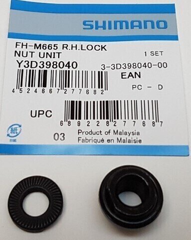 Kerék kiegészítők Shimano Y3D398040 Kerék kiegészítők