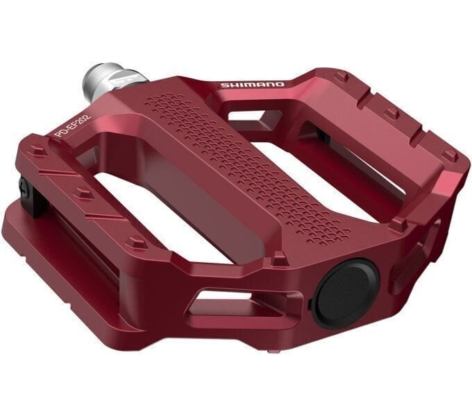 Flat pedals Shimano PD-EF202 Red Flat pedals