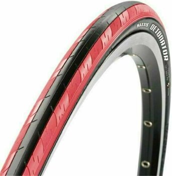 Road bike tyre MAXXIS Detonator 29/28" (622 mm) 23.0 Red Folding Road bike tyre - 1
