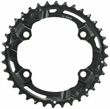 Chainring / Accessories Shimano Y0LB98010 Chainring 96 BCD-Asymmetric 36T - 1