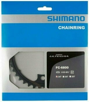 Kerékpár lánckerék / Alkatrész Shimano Y1P434000 Lánckerék 110 BCD-Aszimmetrikus 34 - 1