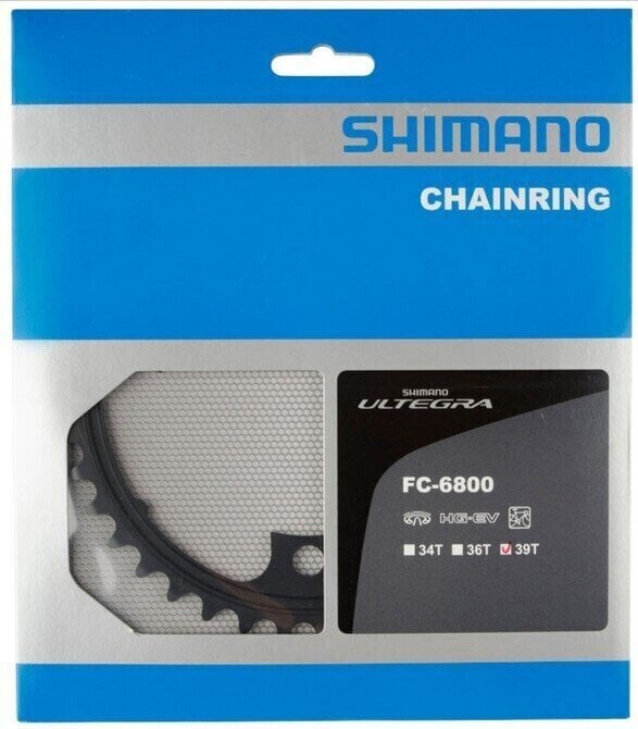 Lančanik / Pribor pogona Shimano Y1P439000 Lančanik 110 BCD-Asimetrična 39T
