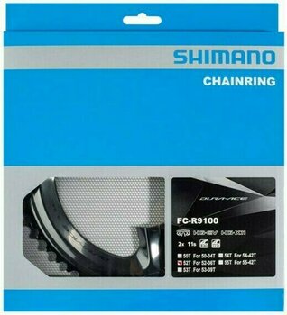 Ketjupyörä / tarvikkeet Shimano Y1VP98010 Chainring 110 BCD-Asymmetric 50T 1.0 - 1
