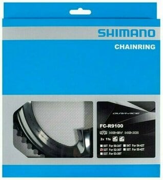 Ketjupyörä / tarvikkeet Shimano Y1VP98020 Chainring 110 BCD-Asymmetric 52T 1.0 - 1