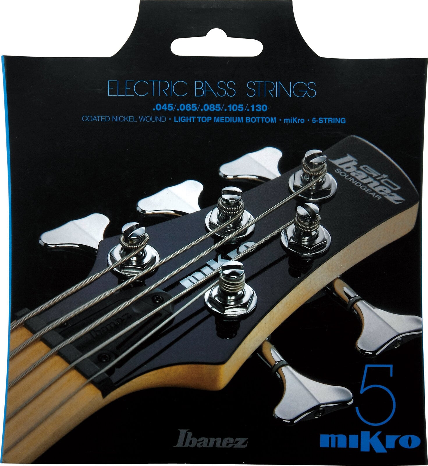 Jeux de 5 cordes basses Ibanez IEBS5CMK Jeux de 5 cordes basses