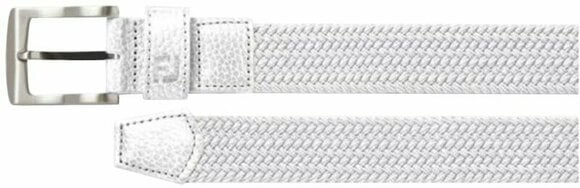 Belt Footjoy Braided White Regular Belt - 1