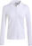 Polo majice Golfino Brushed Sun Protection Longsleeve Womens Polo Optic white 34