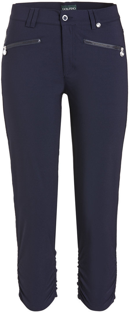 Панталони за голф Golfino Techno Stretch 7/8 Womens Trousers Navy 44