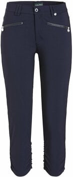 Trousers Golfino Techno Stretch 7/8 Womens Trousers Navy 44 - 1