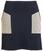 Skirt / Dress Golfino Dry Comfort Womens Skort With Rhinestones Application Navy 38