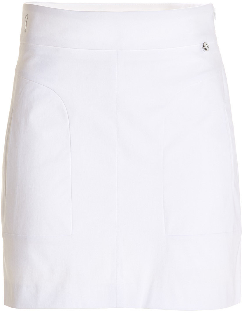Rok / Jurk Golfino Techno Stretch Short Womens Skort White 40
