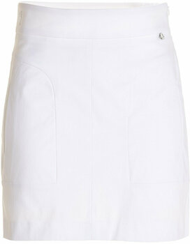 Spódnice i sukienki Golfino Techno Stretch Short Damska Spódnica White 40 - 1