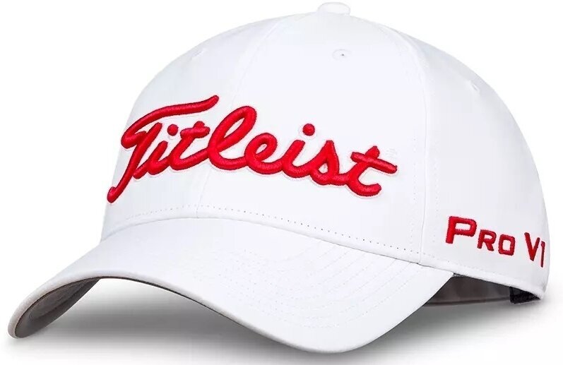 Καπέλο Titleist Tour Performance Cap White/Red