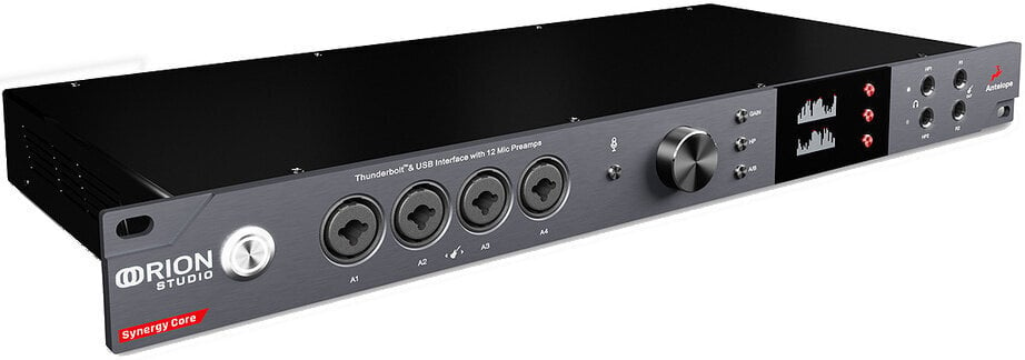 Thunderbolt ljudgränssnitt Antelope Audio Orion Studio Synergy Core