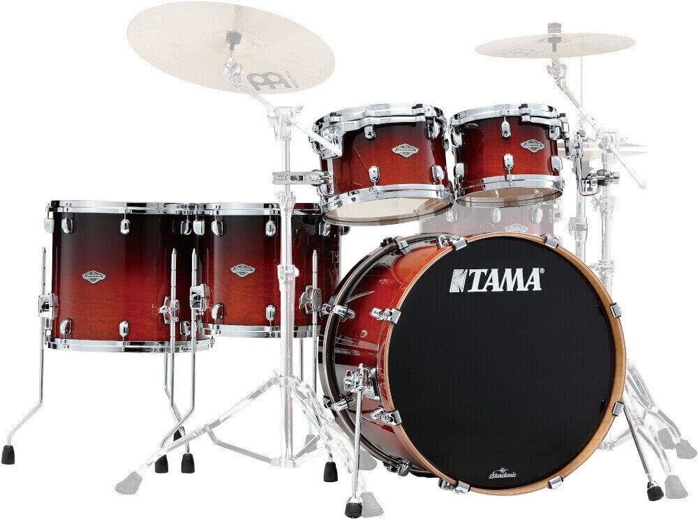 Conjunto de batería acústica Tama MBS52RZS Starclassic Performer Dark Cherry Fade Conjunto de batería acústica