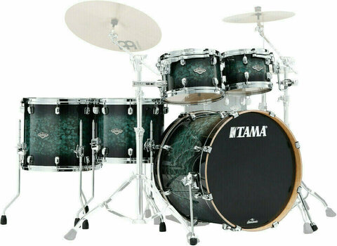 Akustik-Drumset Tama MBS52RZS Starclassic Performer Molten Steel Blue Burst - 1