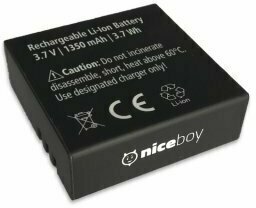 Battery for photo and video Niceboy VEGA X PRO Battery - 1