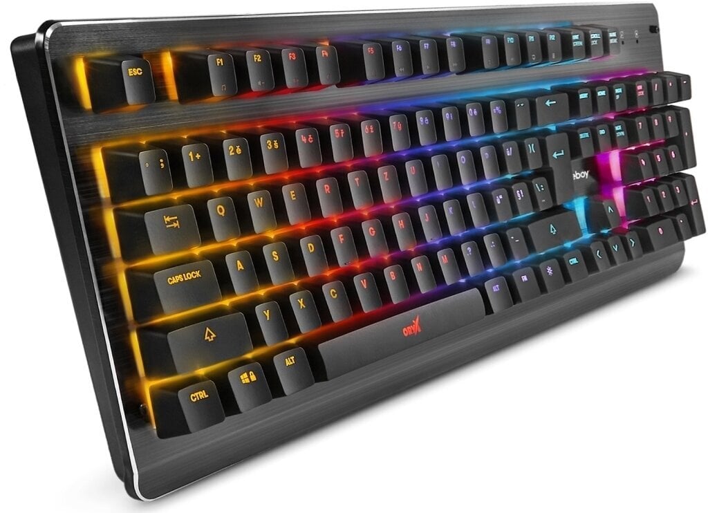 Gaming-Tastatur Niceboy ORYX K444 Mechanicus