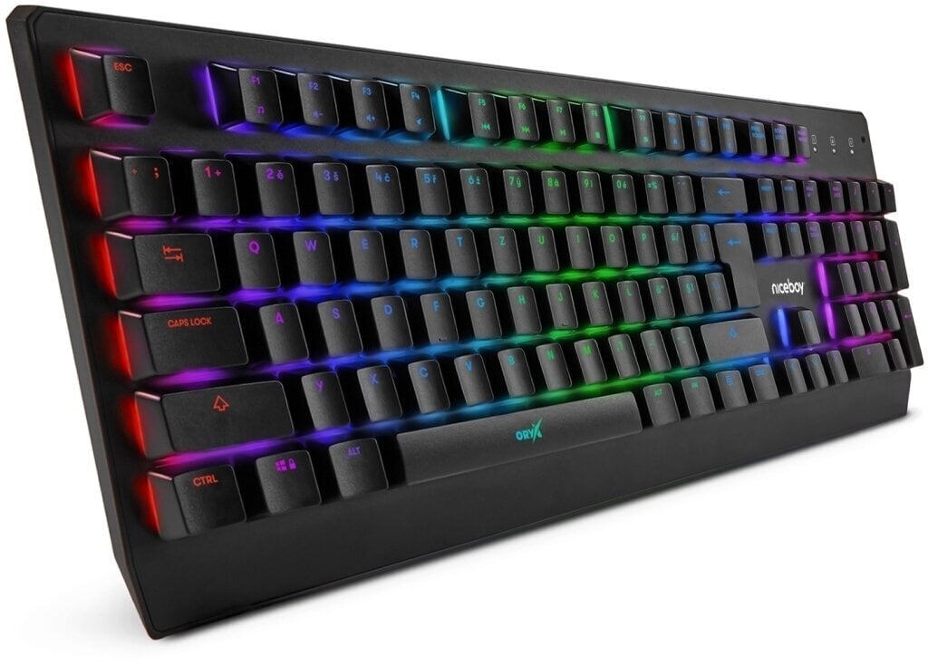 Gaming keyboard Niceboy ORYX K610 Chameleon
