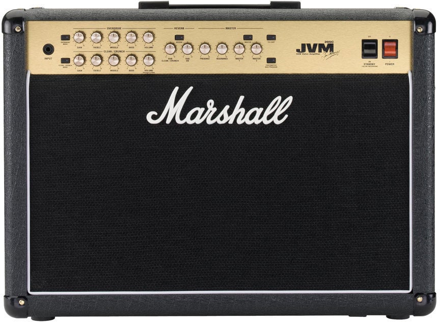 Amplificador combo a válvulas para guitarra Marshall JVM205C (Tao bons como novos)