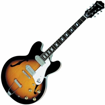 Guitare semi-acoustique Epiphone Casino Vintage Sunburst - 1